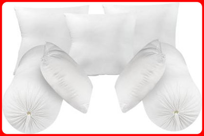 GTX Microfibre Solid Bolster Pack of 7(White)