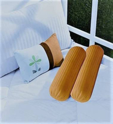 JDX Microfibre Solid Bolster Pack of 2(Sky Blue)