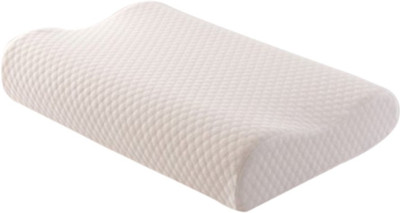 Importikah Foam Solid Orthopaedic Pillow Pack of 1(White)