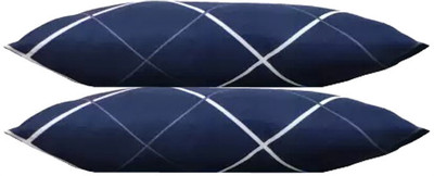BHEBHA Microfibre Abstract Sleeping Pillow Pack of 2(Blue 196)