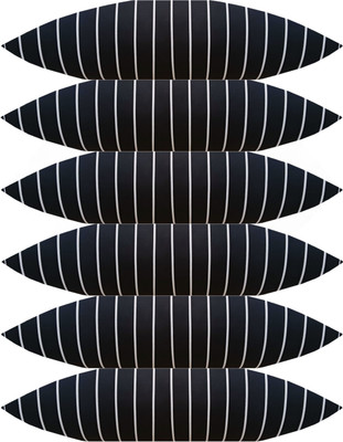 ACTOS Microfibre Stripes Sleeping Pillow Pack Of 6  (Black) For Rs. 99 @ 90 %