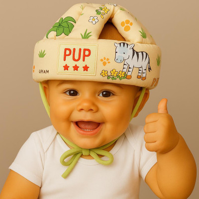 snugnibble Infant Head Protector Cap Foam Animals Baby Pillow Pack of 1(multiocolour)