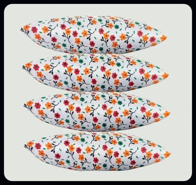 RUSHABH ENTERPRISE LUXURY Polyester Fibre Abstract Sleeping Pillow Pack of 1(Multicolor)