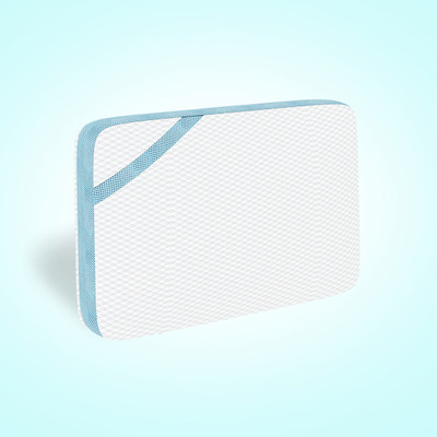 Flipkart SmartBuy Memory Foam Stripes Orthopaedic Pillow Pack of 1(SKY)