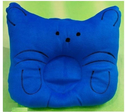 ADRIEL BRINGING JOY Cotton Animals Baby Pillow Pack of 1(Dark Blue)