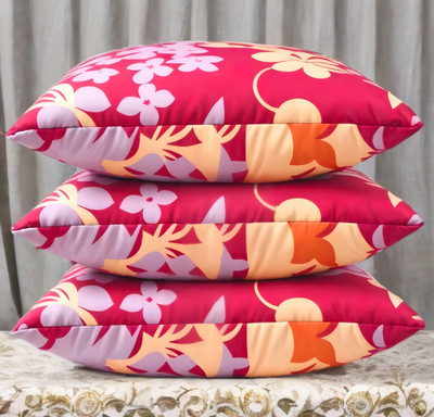 YPOLOIPO Microfibre Sleeping Pillow Pack of 3 Abstract LUXURY(Pink)