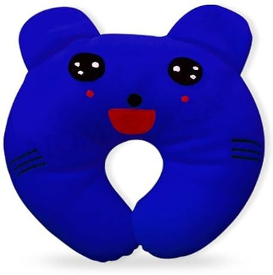 WeeWorld Polyester Fibre Animals Baby Pillow Pack of 1(Blue)