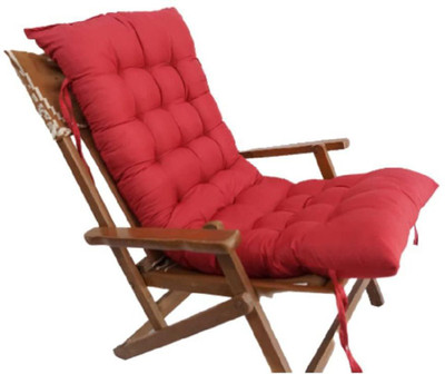 AG's Active Microfibre Solid Chair Pad Pack of 1(Red)