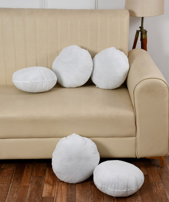 REST NEST Microfibre Solid Cushion Pack of 5(White)