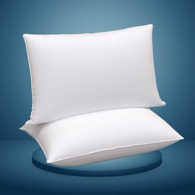 VJSTAR Microfibre Sleeping Pillow Pack of 2 Solid(White)