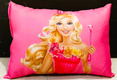 SHREE VRAJVILAS ENTERPRISE sleeping Microbeads, Foam Toons & Characters, Solid Cushion Pack of 1(Pink)