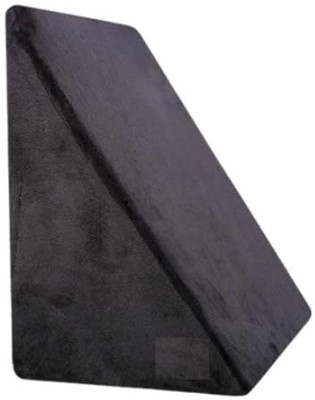 Cloudbliss Memory Foam Orthopaedic Pillow Pack of 1 Solid rthopedic Bed Wedge Memory Foam Pillow Triangle Wedge with Elevated Incline(Black)