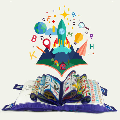 JERU CREATION Cotton Cushions & Pillows Cover(12 cm*10 cm, Blue)