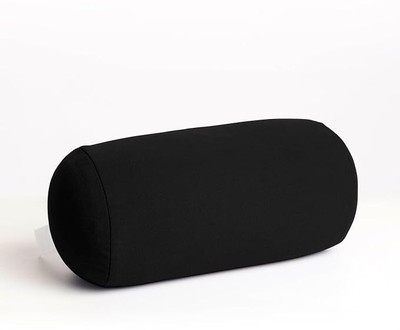 AartiEnterprise Microfibre Solid Bolster Pack of 1(Black)