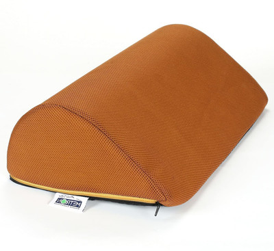 METRON Office Foot Rest for Under Desk | Foam Foot Stool Pillow for Work Gaming Computer Office Cubicle Studies and Home | Leg Cushion Accessories | Colour Tan | Washable & Removable Cover | Foam Solid Orthopaedic Pillow Pack of 1(Tan)