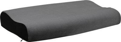 mimar homes NA Memory Foam Solid Orthopaedic Pillow Pack of 1(Black)