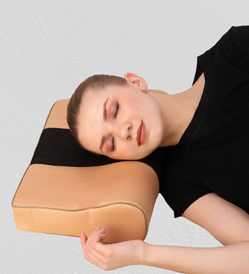 VN CARE Memory Foam Solid Orthopaedic Pillow Pack of 1(Multicolor)
