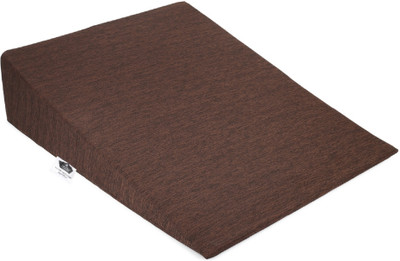 SUPERFINE COMFORT Wedge Pillow Memory Foam Solid Body Pillow Pack of 1(Maroon)