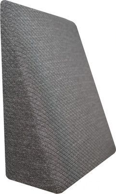 PLOSHE Memory Foam Wedge Pillow for Back & Shoulder Support Snoring GERD Leg Pregnancy Memory Foam Solid Orthopaedic Pillow Pack of 1(Grey)