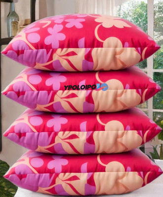 YPOLOIPO Microfibre Sleeping Pillow Pack of 4 Abstract LUXURY(Pink)