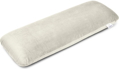 MY ARMOR Memory Foam Half Body Cuddle Pillow for Pregnancy & for Side & Back Support Memory Foam Solid Body Pillow Pack of 1(Cream)