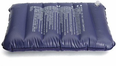 KS MART Air Solid Sleeping Pillow Pack of 1(Blue)