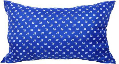 brightjex Microfibre Solid Sleeping Pillow Pack of 1(Blue)