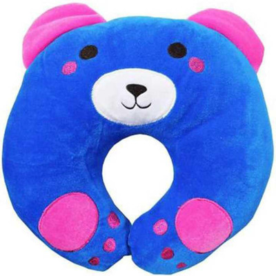 Rylie Microfibre Animals Baby Pillow Pack of 1(Blue)