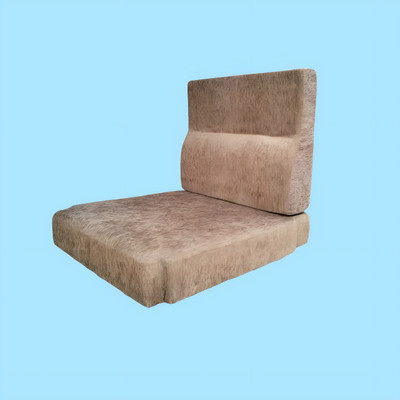 Radhakrishna Foam Cushion Pack of 1 Solid wooden sofa cushion(Pink)