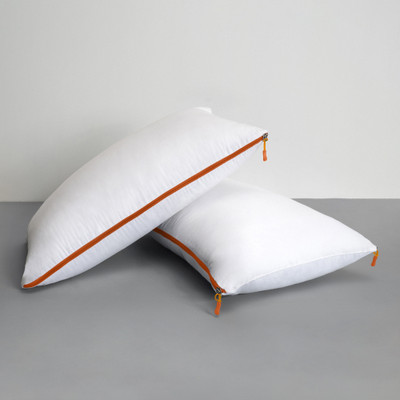 Sleepyhead Microfibre Solid Sleeping Pillow Pack of 2(White)