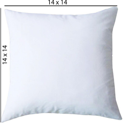 Texlux Microfibre Solid Cushion Pack of 1(off white)