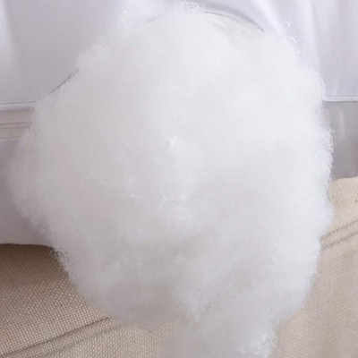 grethe Polyester Fibre Nature Cushion Pack of 1(White)