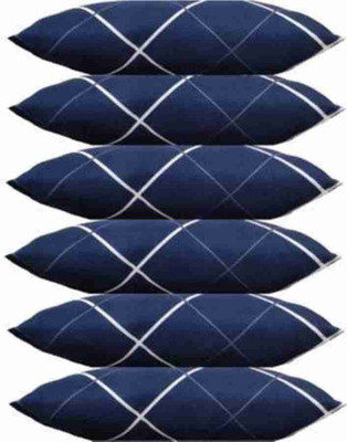 GUNVAR INDIA PRIVATE LIMITED LUXURY Polyester Fibre Abstract Sleeping Pillow Pack of 6(Blue)