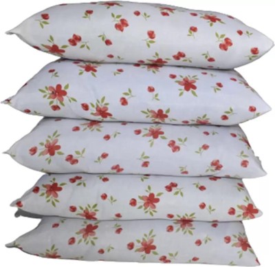 SANJU BROTHER LUXURY Microfibre Floral Sleeping Pillow Pack of 5(Multicolor)