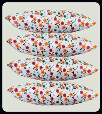 RUSHABH ENTERPRISE LUXURY Cotton Solid Sleeping Pillow Pack of 1(White)