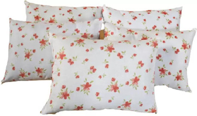 SANJU BROTHER LUXURY Microfibre Floral Sleeping Pillow Pack of 5(Multicolor)