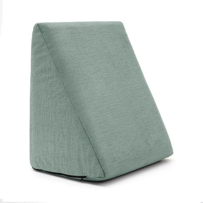 Wakefit Memory Foam Orthopaedic Pillow Pack of 1 Solid Pillow Wedge,(Olive Green)