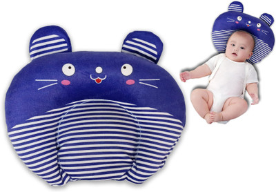 Synlark Pillow Mustard Seeds Toons & Characters Baby Pillow Pack of 1(Royal-Blue)