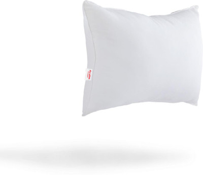 duroflex SNUGGLEPILLOW Microfibre Solid Sleeping Pillow Pack of 1(White)