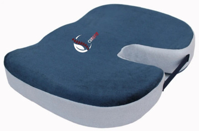 Curofit Cotton, Polyester Fibre, Foam, Memory Foam Orthopaedic Pillow Pack of 1 Nature Sk2(Blue)