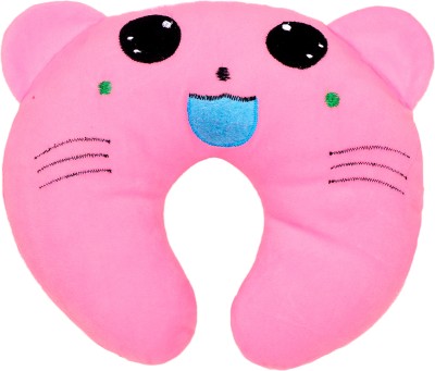 Little Boo Comfort and Soft Memory Foam Smiley Baby Pillow Pack of 1(Pink)