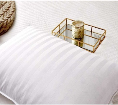 dezire group 18001-5-16x16-pillow Microfibre Solid Sleeping Pillow Pack of 1(Aqua lite white)