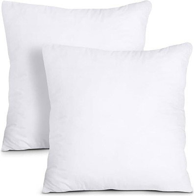 Hundur Store Microfibre Solid Sleeping Pillow Pack of 2(White)