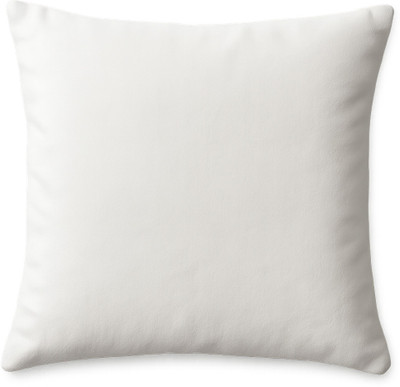 Sample Microfibre Solid Cushion Pack of 1(White)