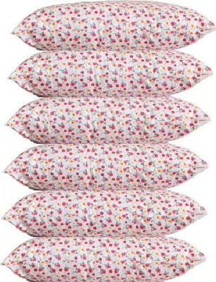 SANJU BROTHER LUXORY Microfibre Solid Sleeping Pillow Pack of 6(Multicolor)