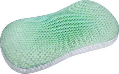 Flipkart SmartBuy Memory Foam Solid Sleeping Pillow Pack of 1(grid green)