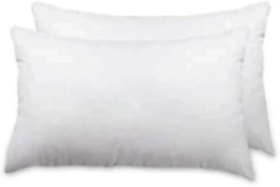 Sleepwell Microfibre Sleeping Pillow Pack of 2 Solid(White)