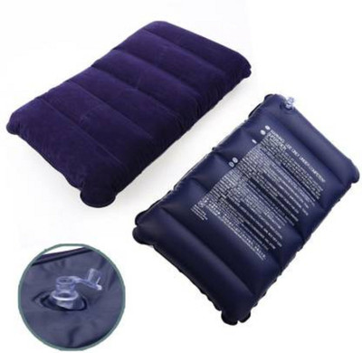 GLAMAXY Air Travel Pillow Pack of 4 Solid(Multicolor)