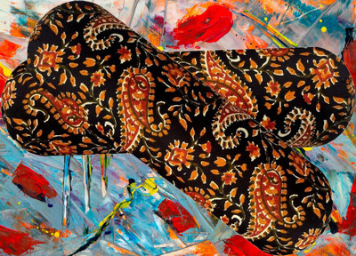 KIXTA Microfibre Bolster Pack of 2 Solid(Multicolor)