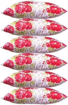 KVASTRA Polyester Fibre Stripes Sleeping Pillow Pack of 6(Multicolour ox352)